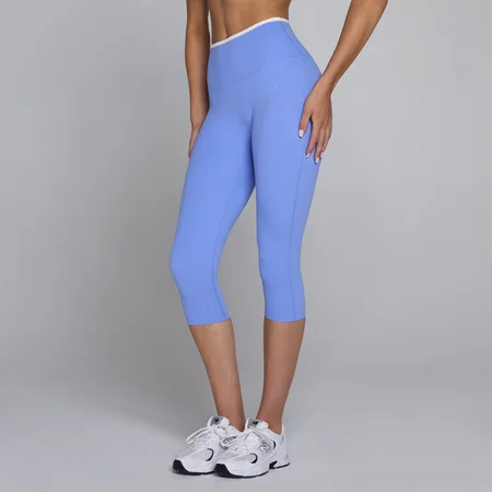 MP Dames Tempo Contrast Capri - Korenbloemblauw
