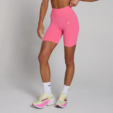 MP Dames Tempo Hybrid Naadloze Short - Levendig Roze