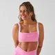 MP Dames X Tatiana Contrast Twist Back Sport-BH - Pretty Pink