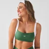 MP Dames X Tatiana Contrast Twist Back Sport-BH - Palm Green