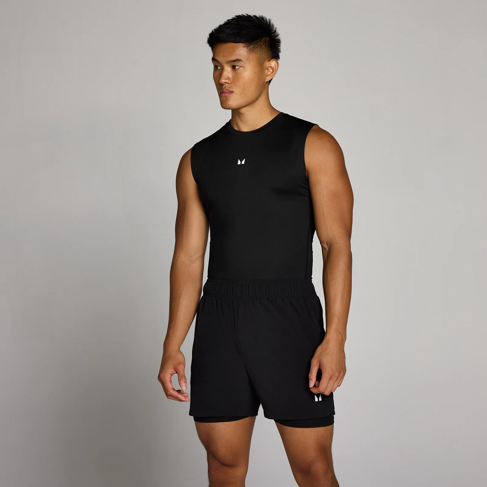 MP Heren Basislaag Tanktop - Zwart - M Afbeelding 1