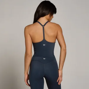 MP Dames Tempo met Bandjes Racerback Top - Donker Marineblauw - Size XS