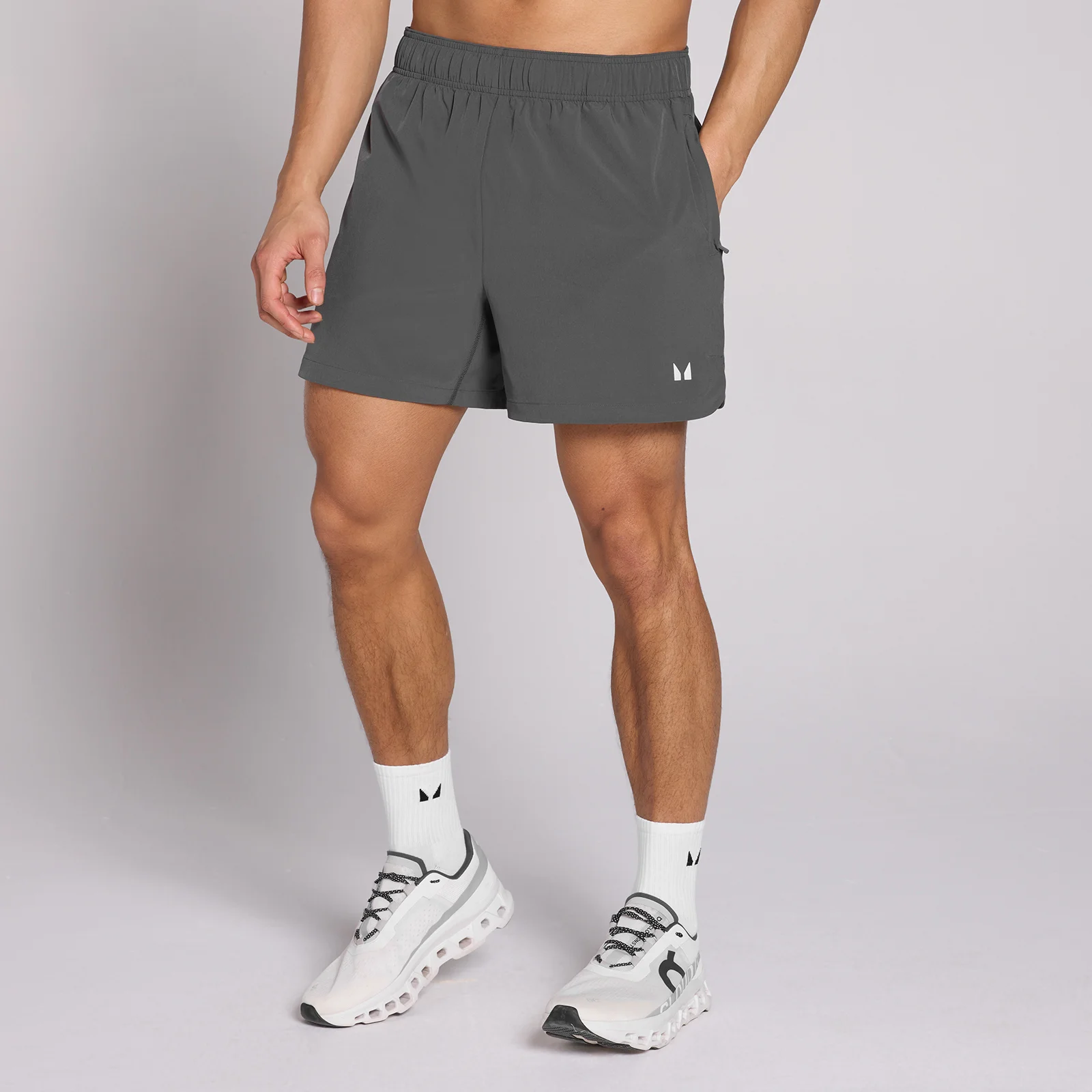 MP Men's 5" Woven Training Short - Dark Grey - L Afbeelding 1
