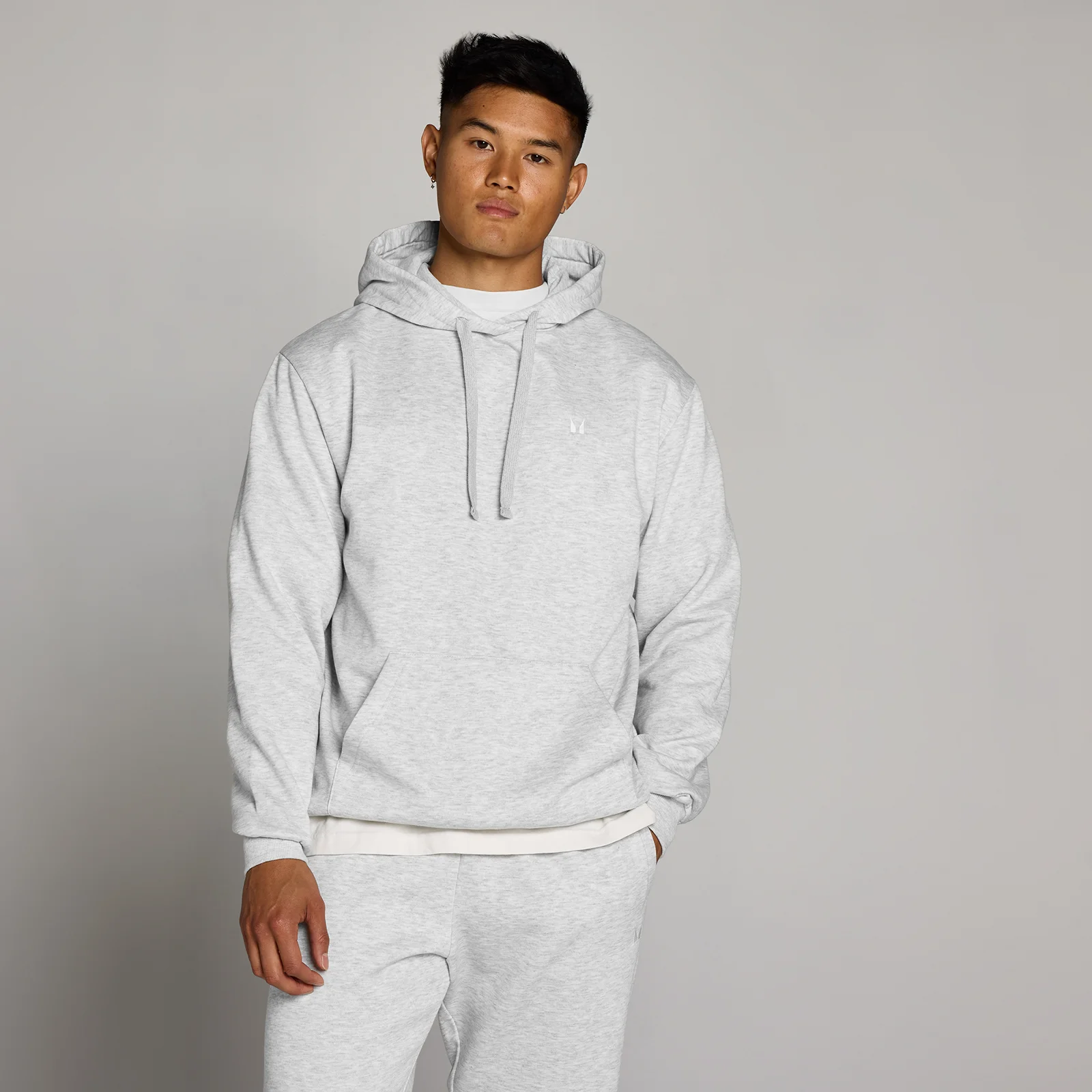 MP Heren Rest Day Hoodie - Licht Grijs Gemêleerd - XXL Afbeelding 1