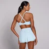MP Dames Tempo Twist Back Sport-BH - Babyblauw