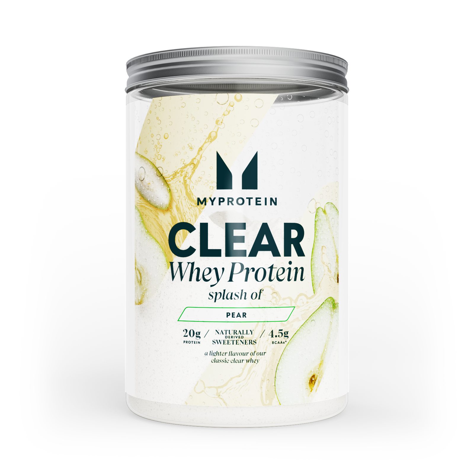 Clear Whey Isolate - 390G - 15servings - Pear - Less Sweet Afbeelding 1