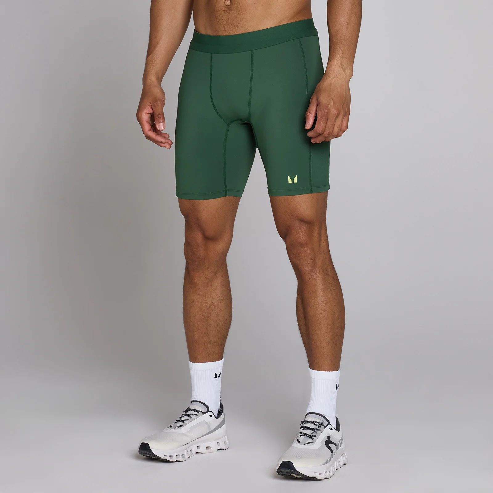 MP Heren Hybrid Pocket Half Tight - Racing Green - XS Afbeelding 1