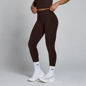 MP Dames Tempo Hoge Taille Legging - Cacao - Size S