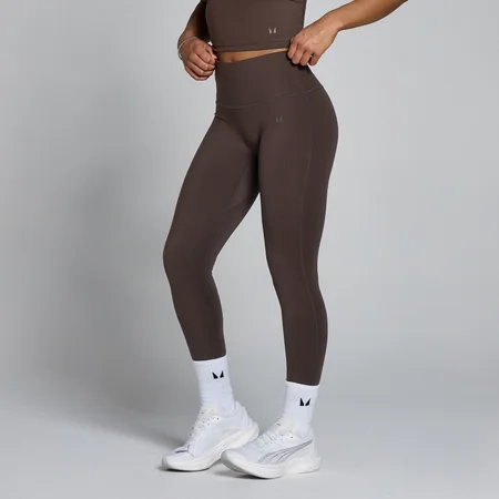 MP Dames Tempo Hoge Taille Legging - Cacao