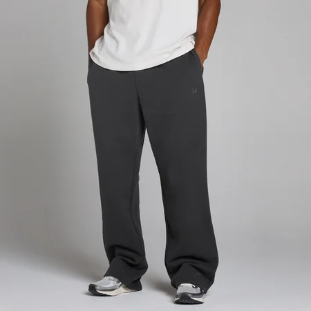 MP Heren Oversized Loopback Rechte Joggingbroek - Gewassen Zwart