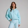 MP Dames Basics Hoodie met Rits - Hemelsblauw