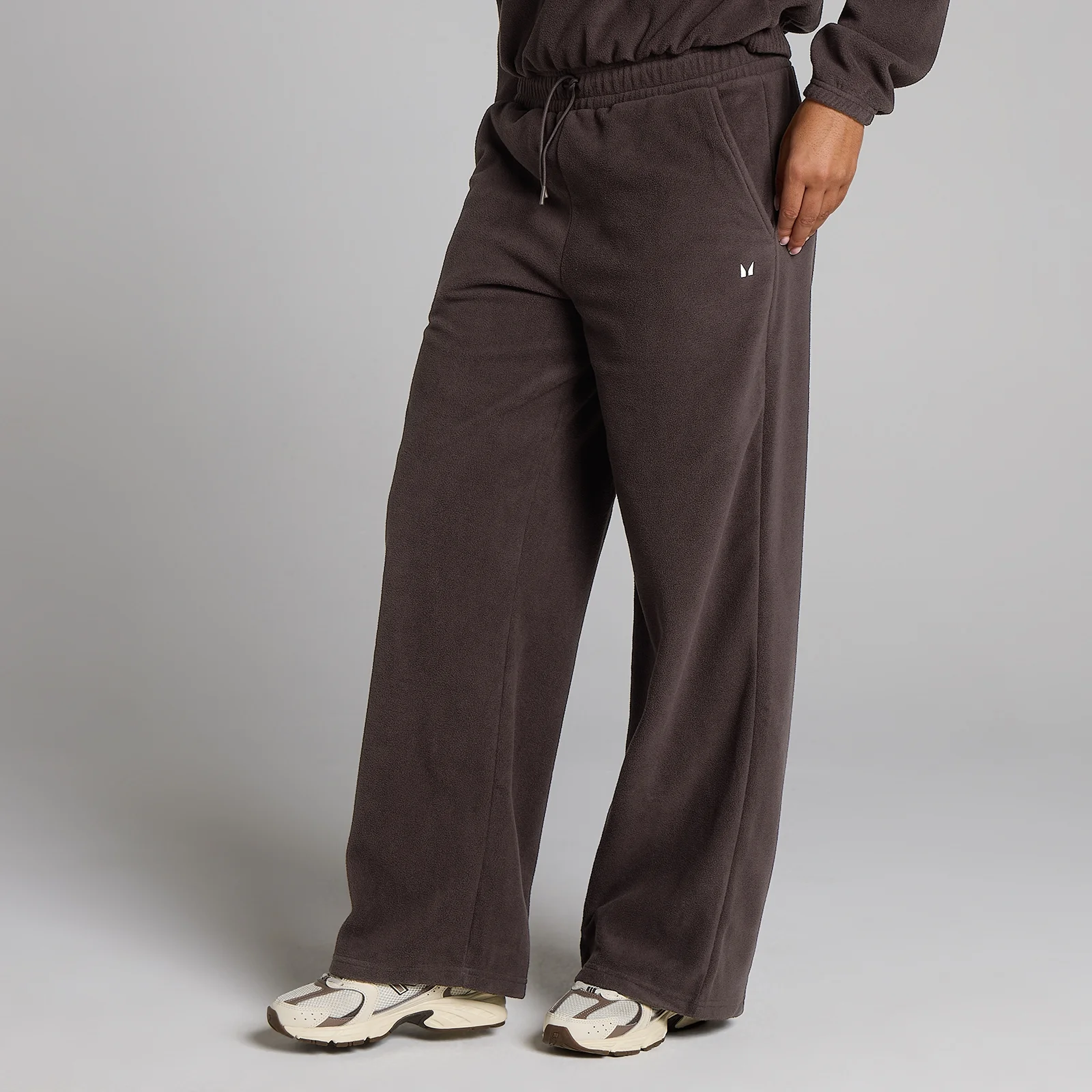 MP Dames Fleece Rechte Pijp Joggingbroek - Cacao - S Afbeelding 1