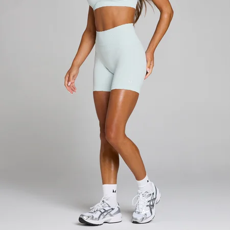 MP Women's Tempo Ultra Naadloze Fietsshort - Blauw Aura