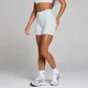 MP Women's Tempo Ultra Naadloze Fietsshort - Blauw Aura