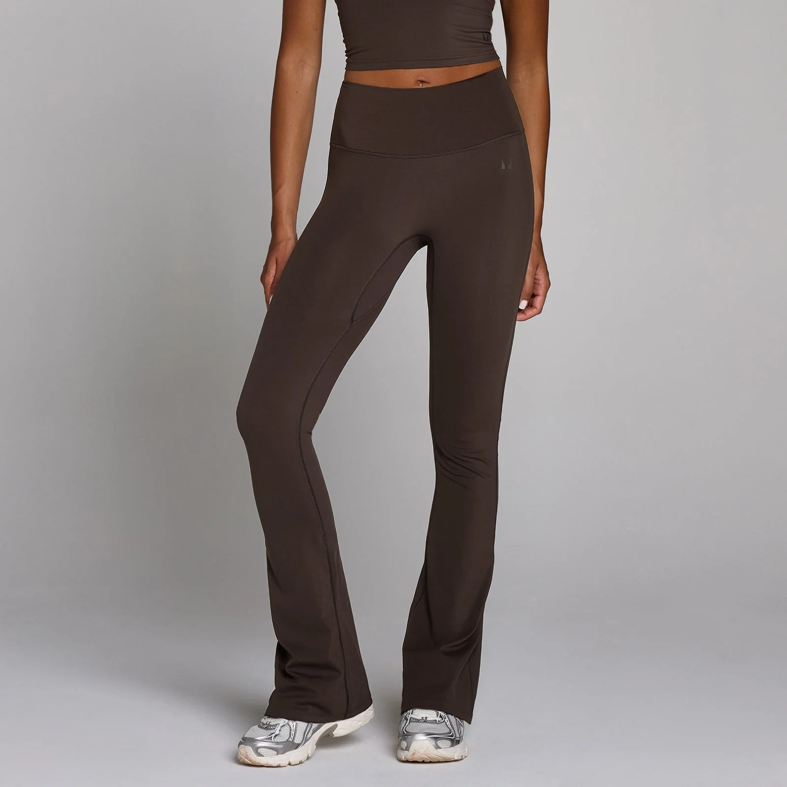 MP Women's Tempo Tall Flared Legging - Cacao - M Afbeelding 1