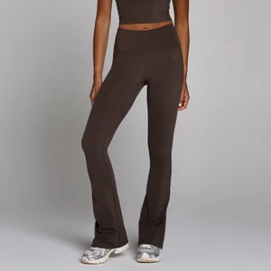 MP Women's Tempo Tall Flared Legging - Cacao - Size M