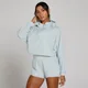 MP Women's Tempo Ultra 1/4 Zip Geweven Jas - Blauw Aura