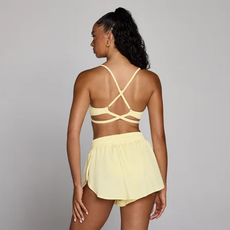 MP Women's Tempo Adjustable Strappy Back Sports Bra - Botercrème