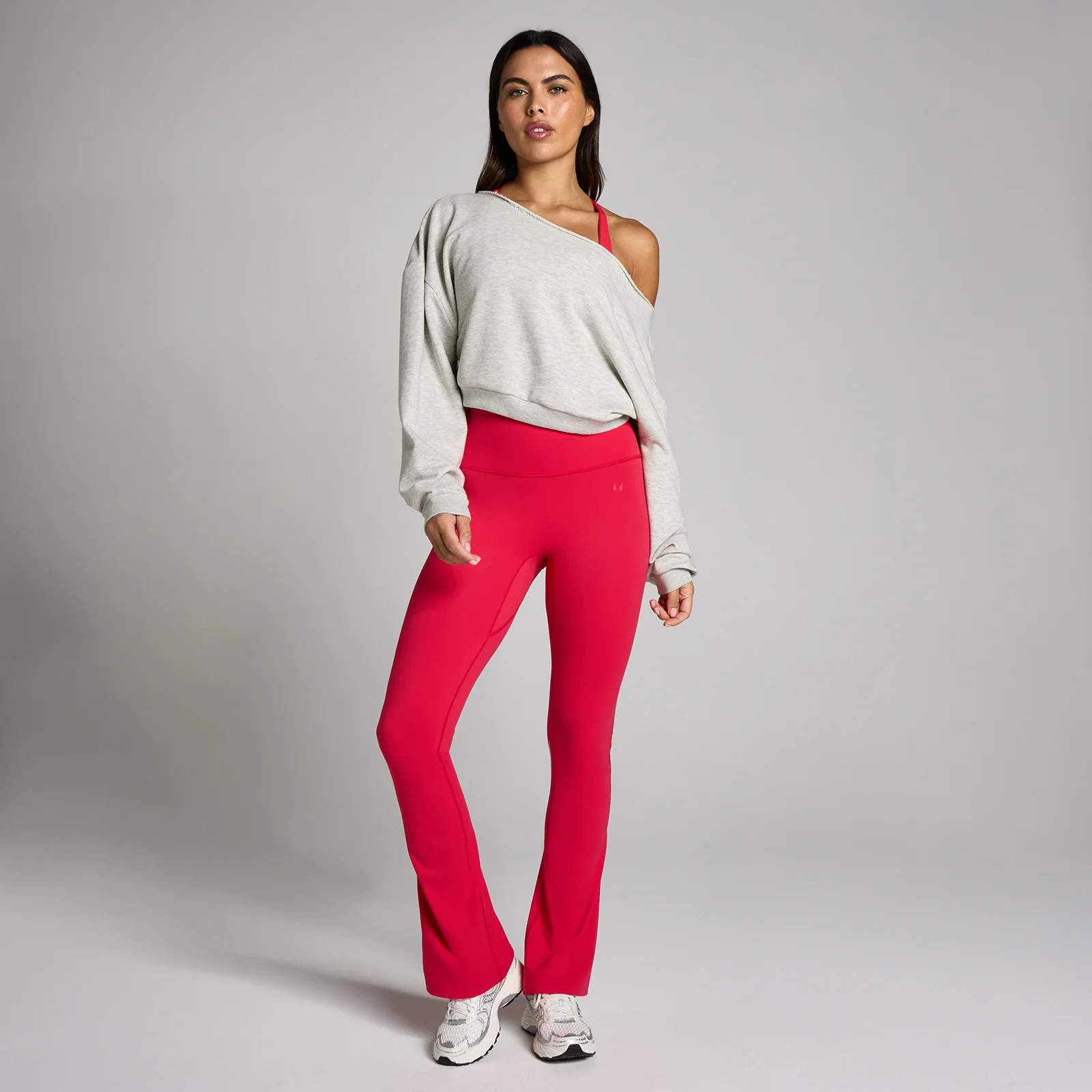 MP Dames Off The Shoulder Sweatshirt - Grijs gemêleerd - S Afbeelding 3