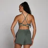 MP Dames Tempo Verstelbare Sport-BH met Bandjes op de Rug - Cloudy Green