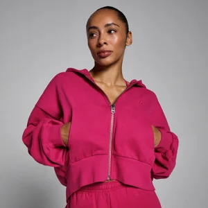 MP Women's Lifestyle Hoodie met Rits - Bold Berry - Size M