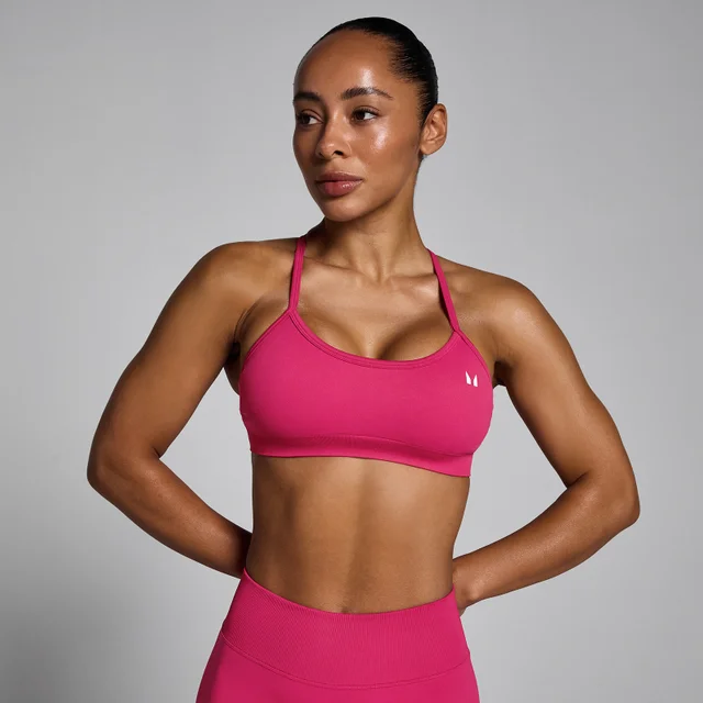 MP Dames Lift Seamless Strappy Bra - Bold Berry