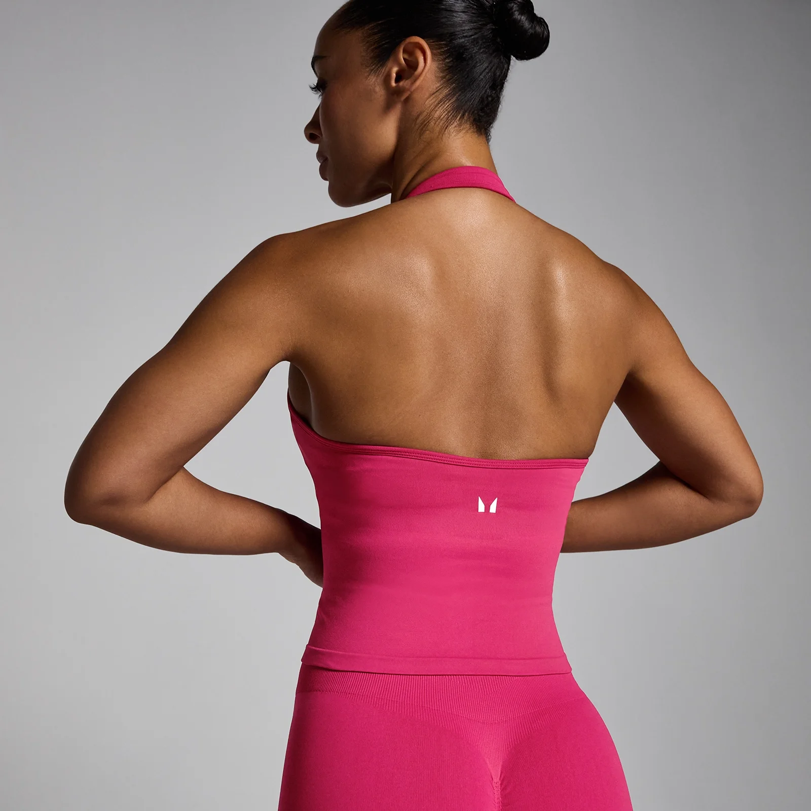 MP Women's Tempo Naadloze Haltertop - Bold Berry - M Afbeelding 2
