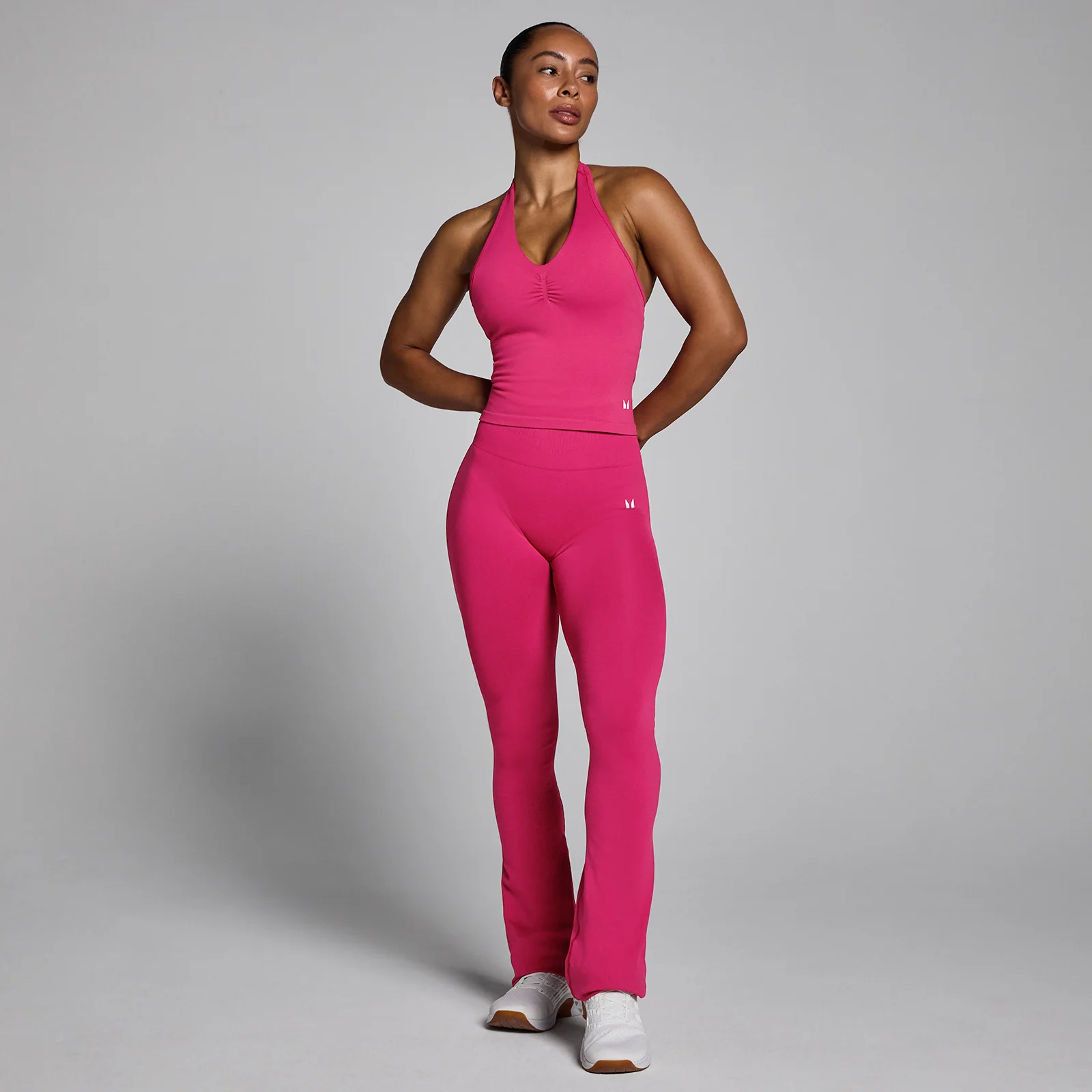 MP Women's Tempo Naadloze Haltertop - Bold Berry - M Afbeelding 3