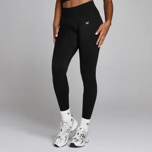 MP Women's Seamless Invisible Scrunch Legging - Gewassen Zwart - Size S