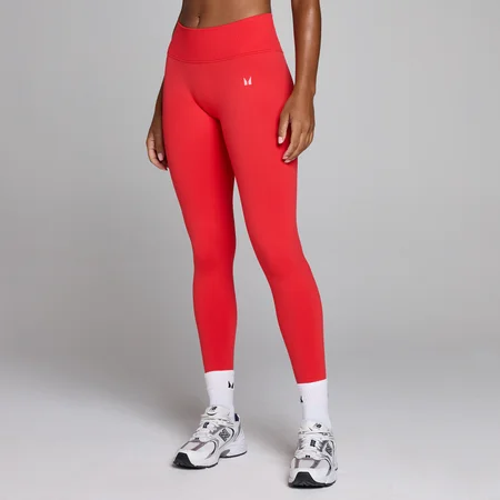 MP Women's Seamless Invisible Scrunch Legging - Crimson
