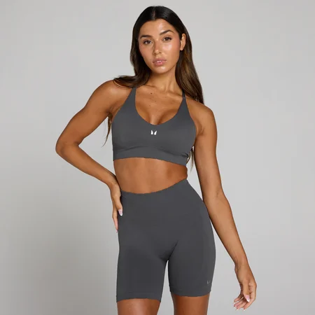 MP Dames Tempo Ultra Naadloze Sport-BH - Robust Grey
