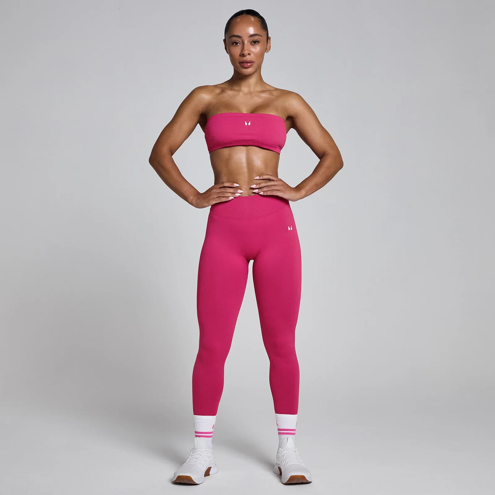 MP Women's Lift Bandeau Sport-bh - Bold Berry - S Afbeelding 2
