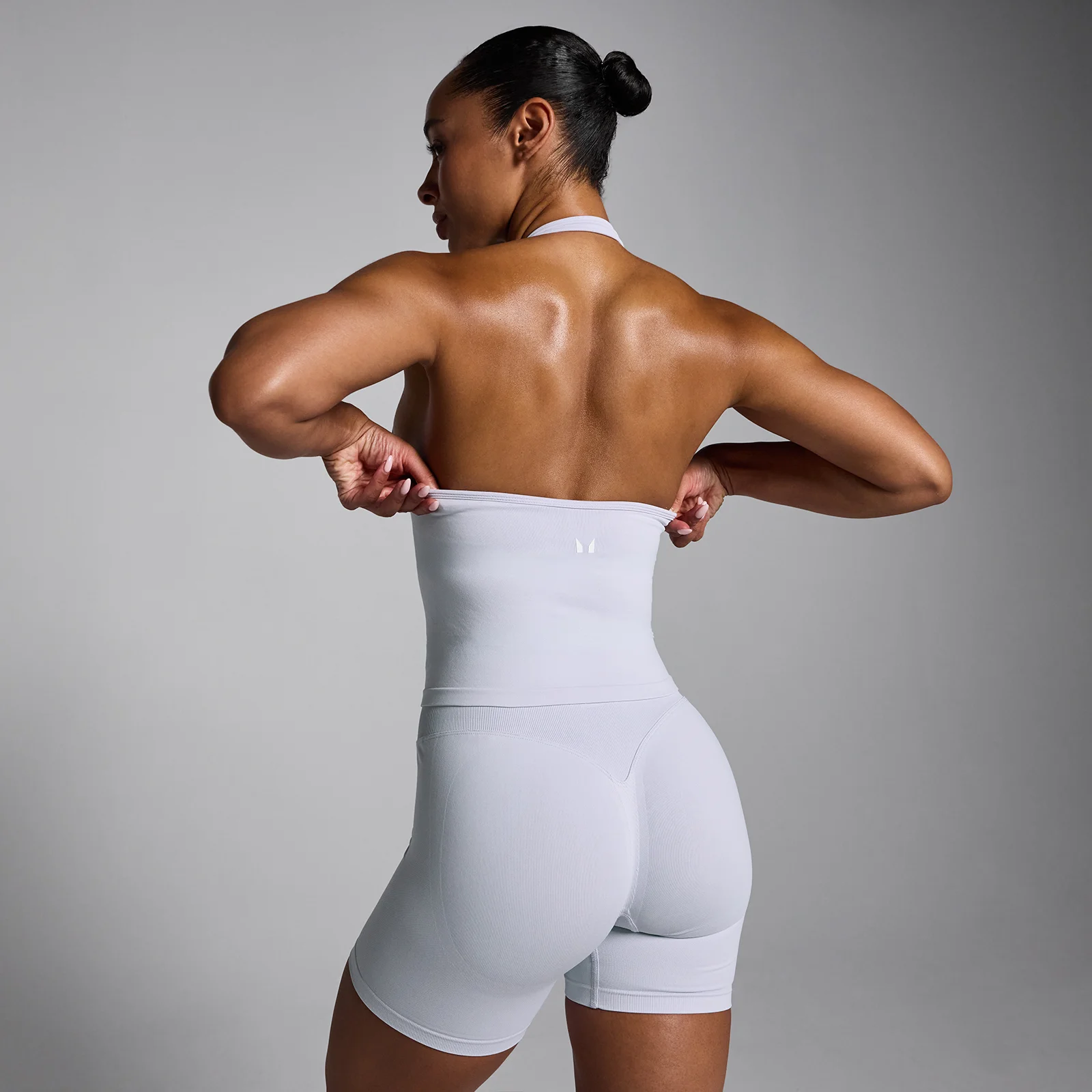 MP Women's Tempo Naadloze Haltertop - Chalk Dust - S Afbeelding 2