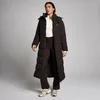 MP Women's Maxi Gewatteerde Puffer Jas - Cacao