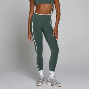 MP Women's Velocity Contrast Legging - Cloudy Green - Size XL