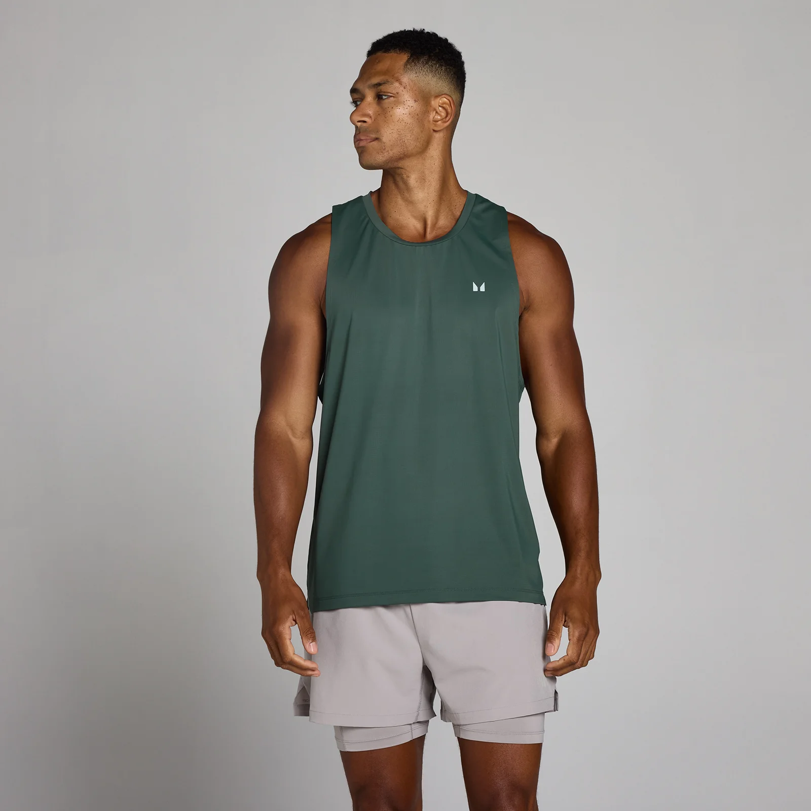 MP Men's Velocity Ultra Tank - Cloudy Green - M Afbeelding 1