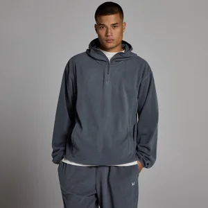 MP Heren Fleece 1/4 Rits Hoodie - Graniet - Size M
