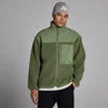 MP Heren Borg Fleece - Gewassen Olijf