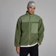 MP Heren Borg Fleece - Gewassen Olijf