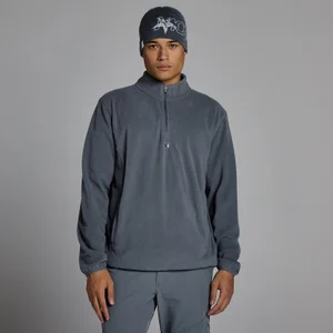 MP Heren Fleece 1/4 Rits - Graniet - Size M