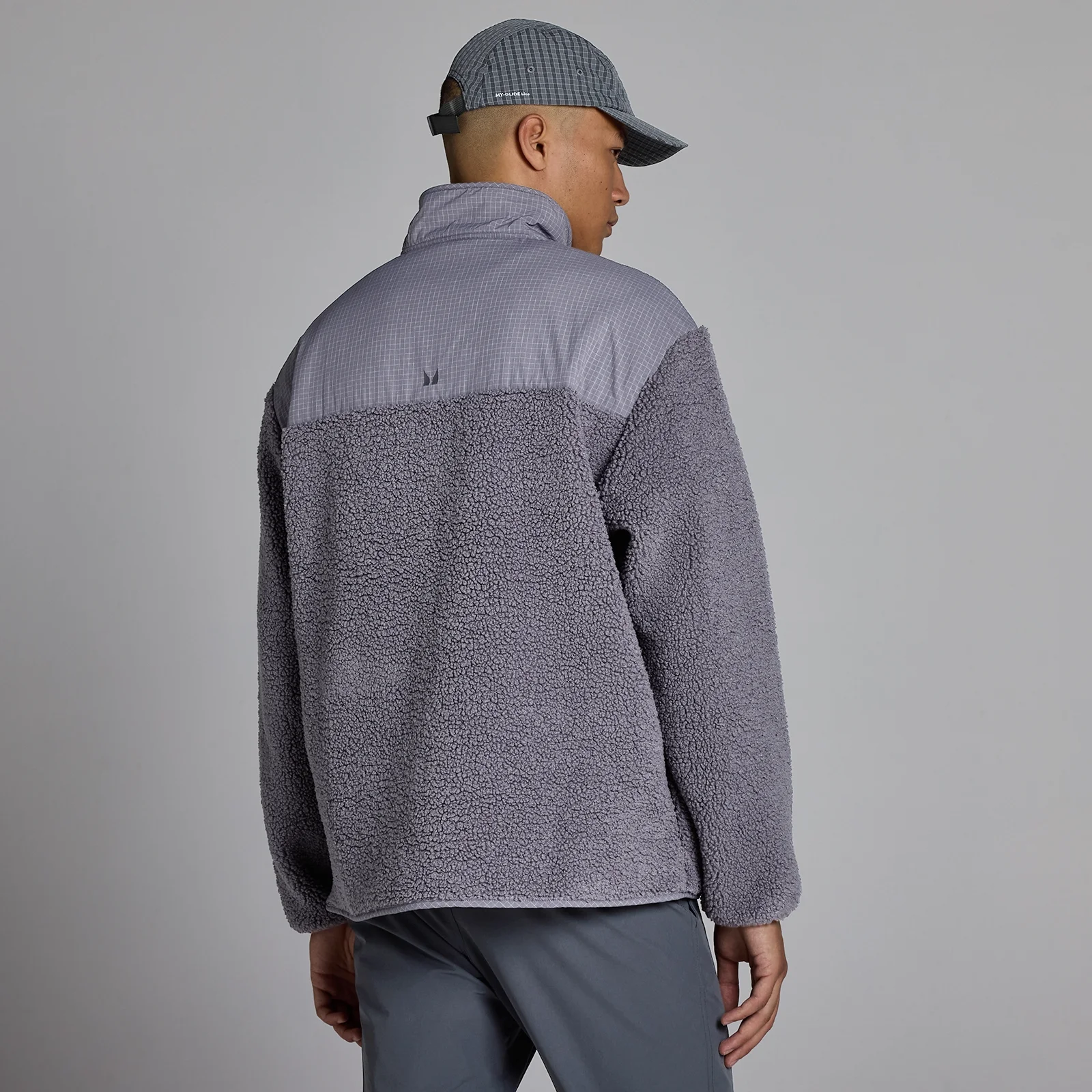 MP Heren Borg Fleece - Donker Gemêleerd - M Afbeelding 2