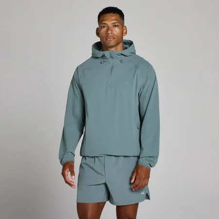 MP Heren Training Ultra Woven 1/4 Rits Jas - Toekomstblauw