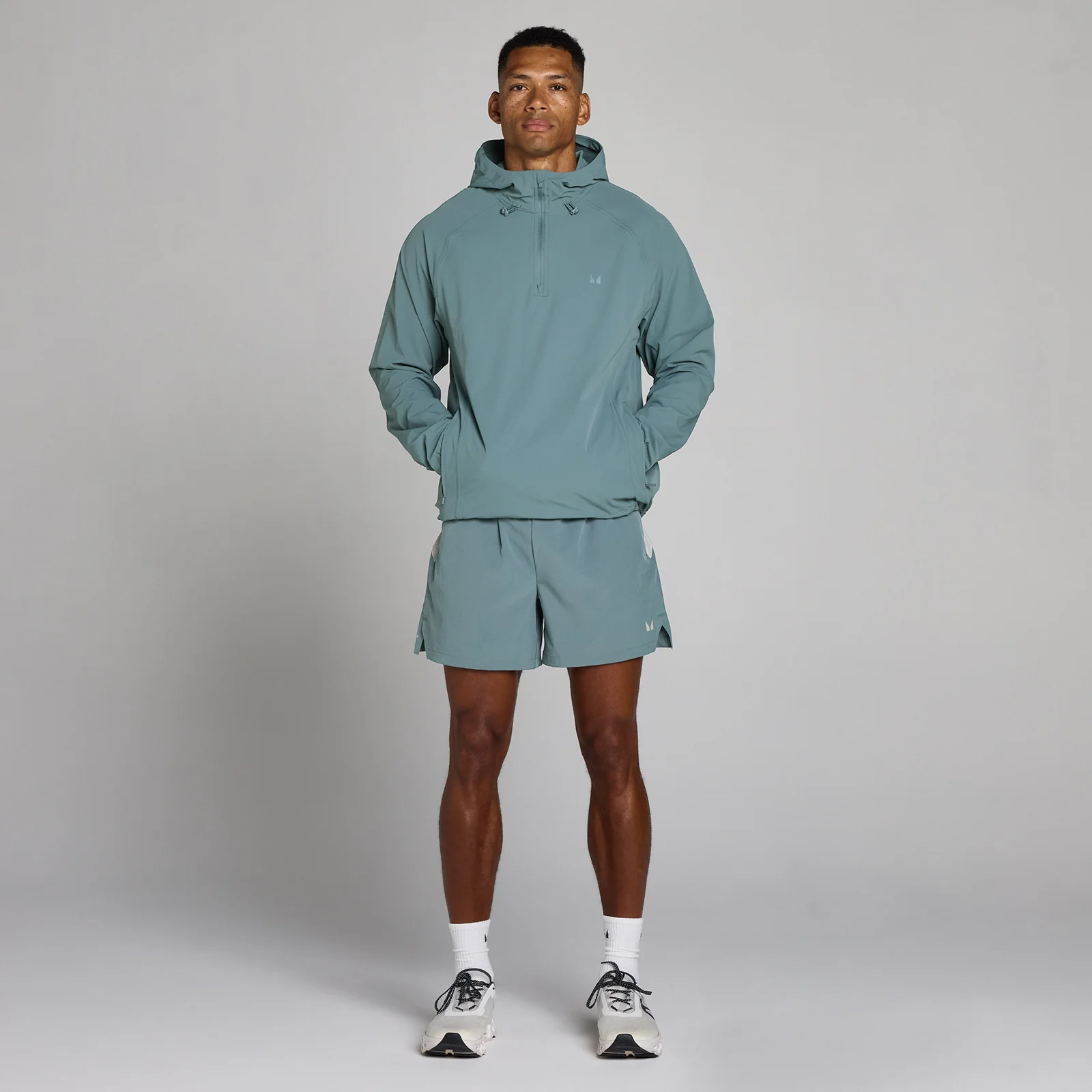 MP Heren Training Ultra Woven 1/4 Rits Jas - Toekomstblauw - M Afbeelding 3