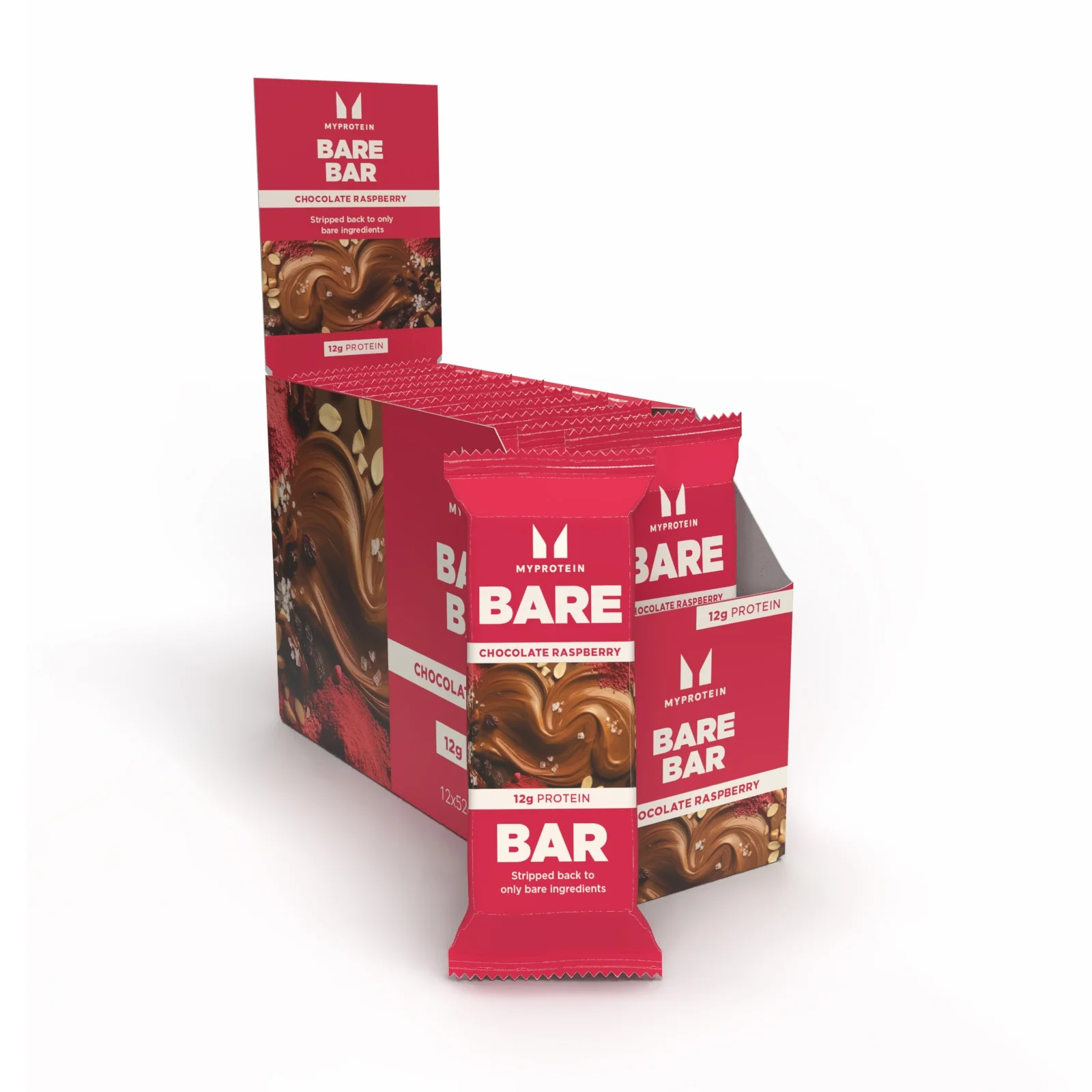 Bare Bar - 12Repen - Dark Choc Raspberry Afbeelding 1
