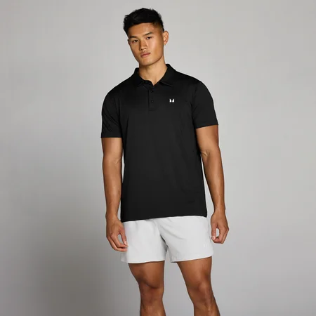 MP Men's Training Polo Shirt - Zwart