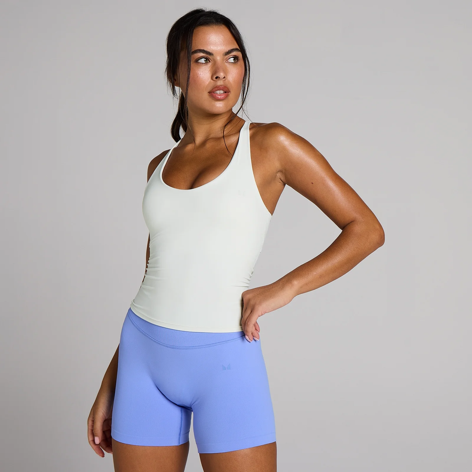 MP Women's Tempo Twist Back Hesje - Optic White - XS Afbeelding 1