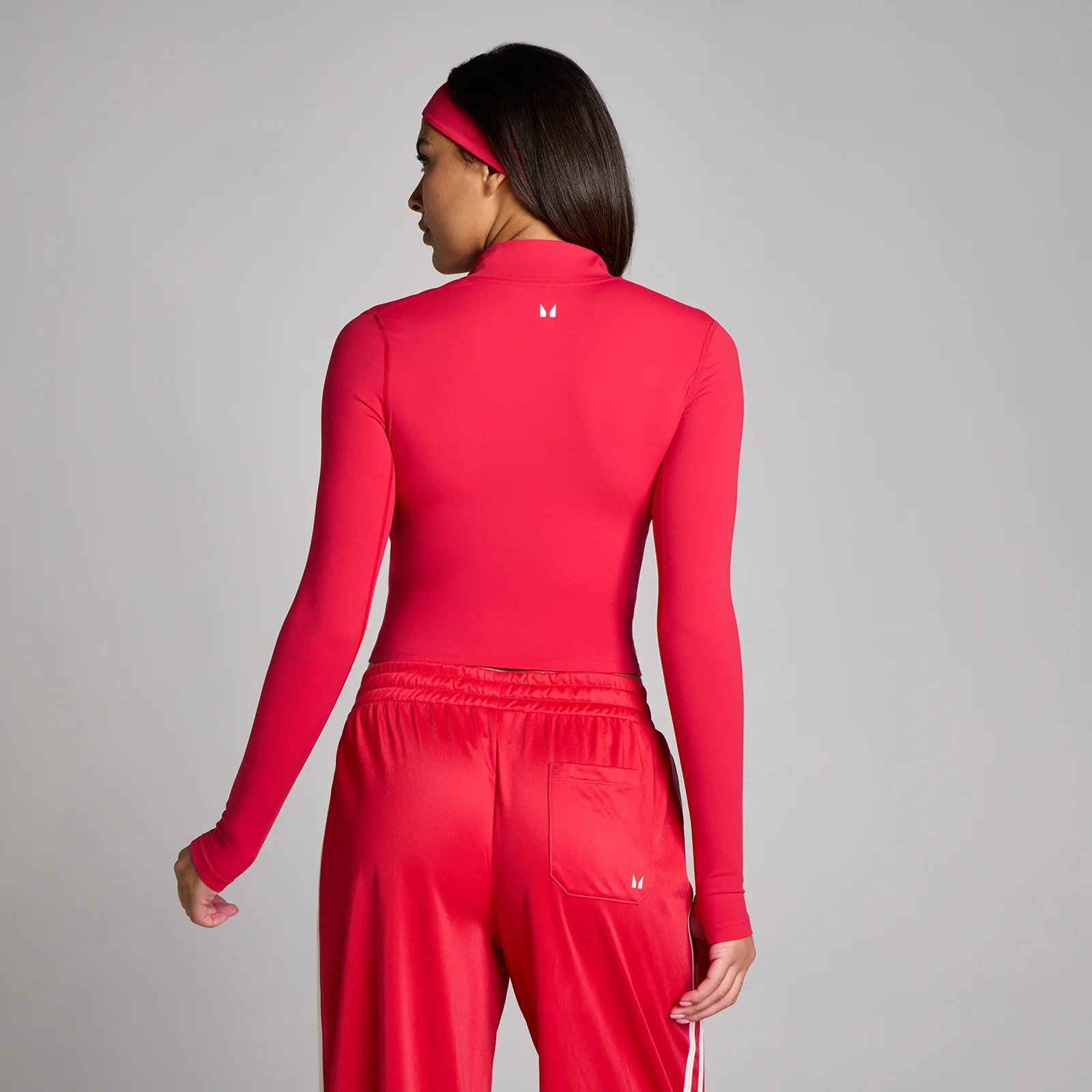 MP Dames Tempo Cropped Jas - Chilli - L Afbeelding 2