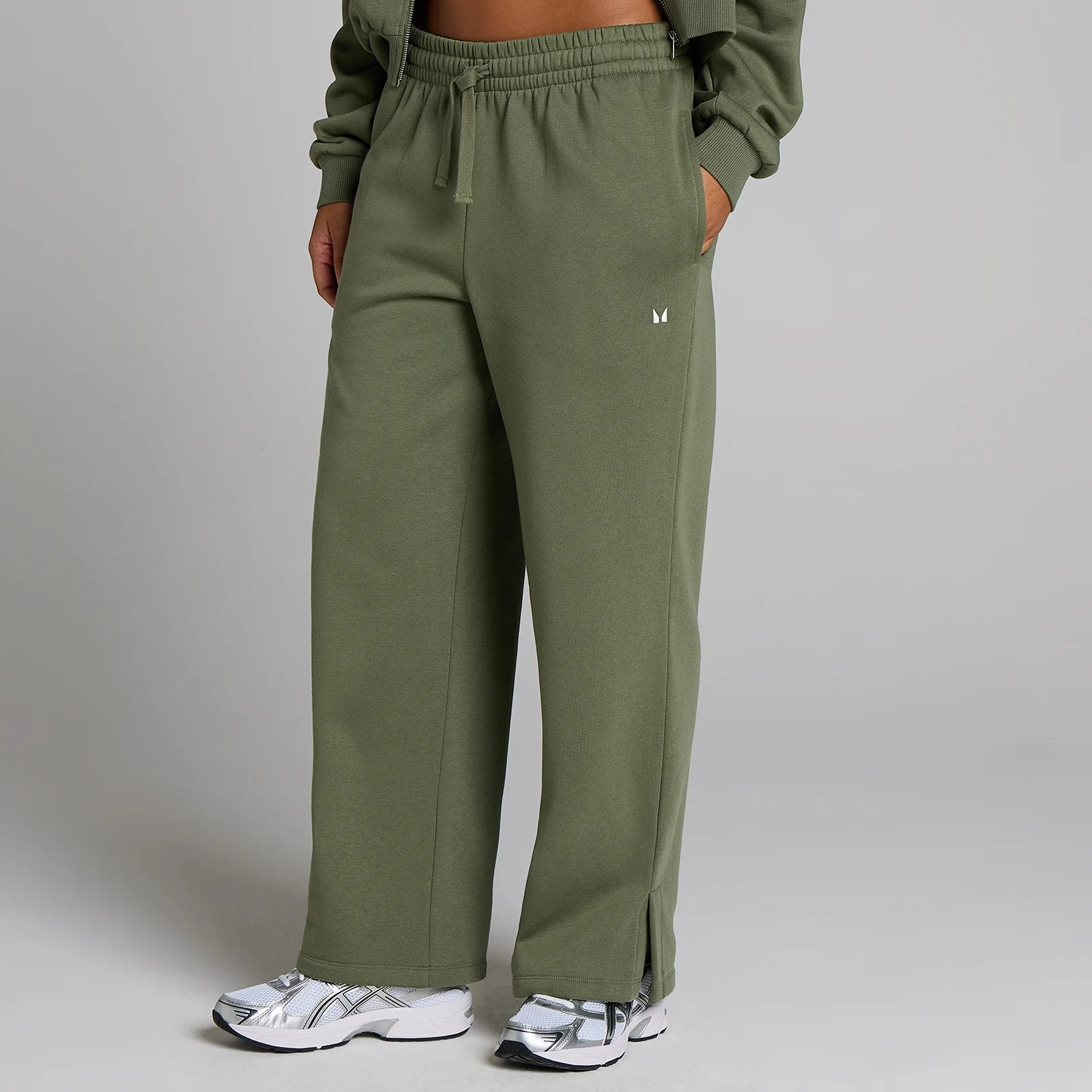 MP Basics Rechte Joggingbroek voor Dames - Gewassen Olijf - S Afbeelding 1