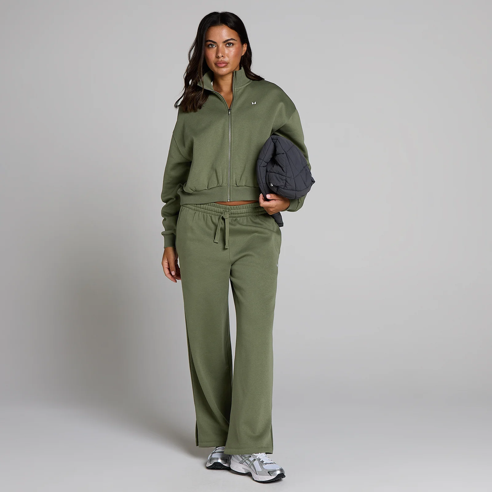 MP Basics Rechte Joggingbroek voor Dames - Gewassen Olijf - S Afbeelding 3