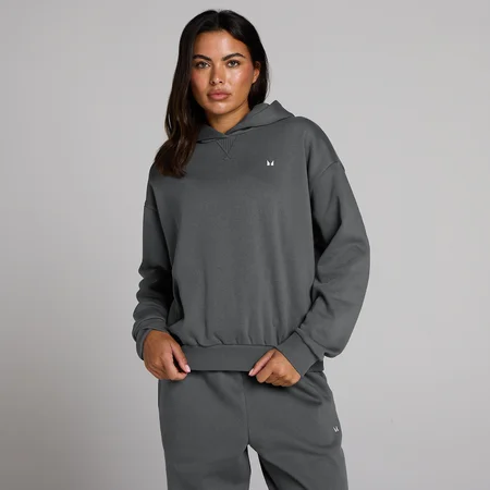 MP Basics Oversized Hoodie voor Dames - Donkergrijs
